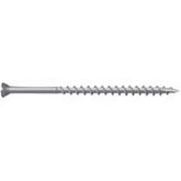 Camo 0350134S Screw, #8 Thread, 2 in L, Trim Head, Star Drive, Type 17 Slash Point, 316 Stainless Steel